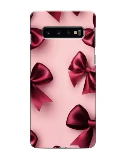 Чохол для Samsung Galaxy S10e з картинкою «Бордовий атлас»