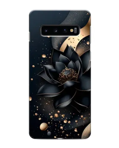 Чохол для Samsung Galaxy S10e з картинкою «Чорний лотос»