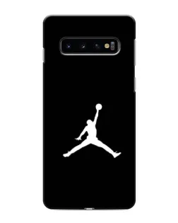 Чохол для Samsung Galaxy s10 Plus з картинкою «Jordan Silhouette»