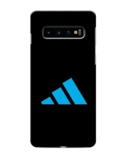 Чохол для Samsung Galaxy s10 Plus з картинкою «Adidas Cyan Logo»