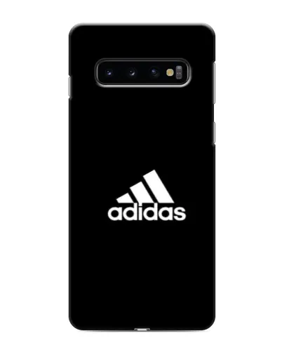 Чохол для Samsung Galaxy s10 Plus з картинкою «Чорна класика Adidas»