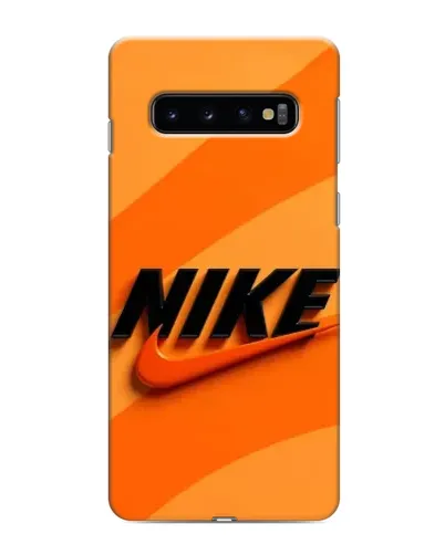 Чохол для Samsung Galaxy s10 Plus з картинкою «Помаранчевий драйв Nike»