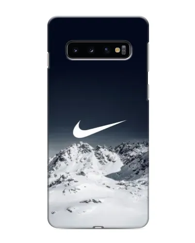 Чохол для Samsung Galaxy s10 Plus з картинкою «Nike — зимові гори»