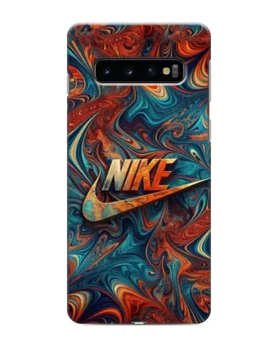Чохол для Samsung Galaxy s10 Plus з картинкою «Nike в абстракції»