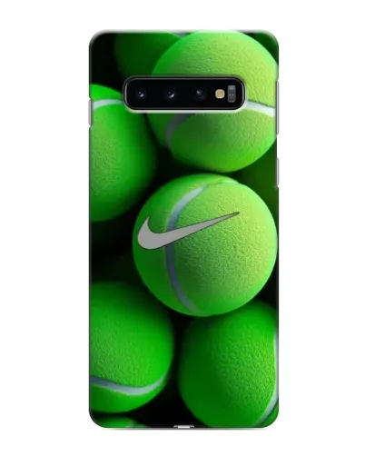 Чохол для Samsung Galaxy s10 Plus з картинкою «Тенісні м'ячі Найк»