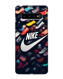 Чохол для Samsung Galaxy s10 Plus з картинкою «Колекція кросівок Nike»