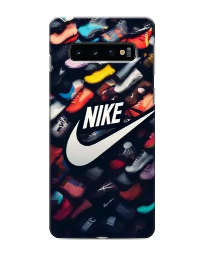 Чохол для Samsung Galaxy s10 Plus з картинкою «Колекція кросівок Nike»