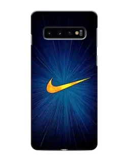 Чехол для Samsung Galaxy s10 Plus с картинкой «Синий пульс Nike»