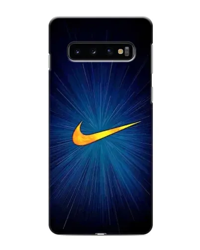 Чехол для Samsung Galaxy s10 Plus с картинкой «Синий пульс Nike» Чехол для Samsung Galaxy s10 Plus с картинкой «Синий пульс Nike»