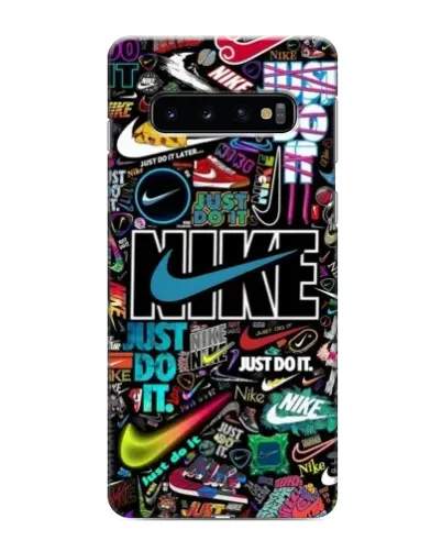 Чехол для Samsung Galaxy s10 Plus с картинкой «Яркий коллаж Nike» Чехол для Samsung Galaxy s10 Plus с картинкой «Яркий коллаж Nike»