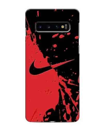 Чехол для Samsung Galaxy s10 Plus с картинкой «Красные брызги Nike» Чехол для Samsung Galaxy s10 Plus с картинкой «Красные брызги Nike»