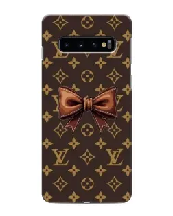 Чохол для Samsung Galaxy s10 Plus з картинкою «LV з бантом»