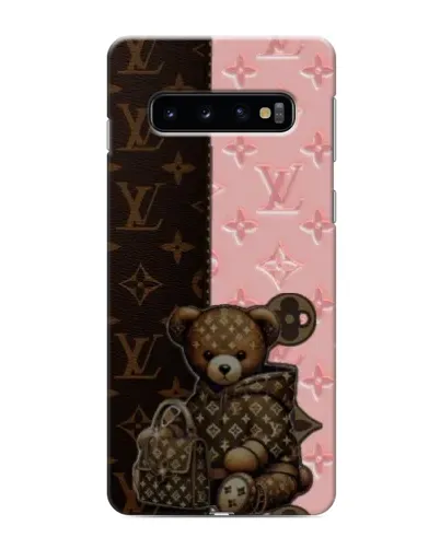 Чохол для Samsung Galaxy s10 Plus з картинкою «Ведмедик у стилі LV»