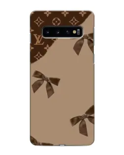 Чохол для Samsung Galaxy s10 Plus з картинкою «LV — кавовий атлас»