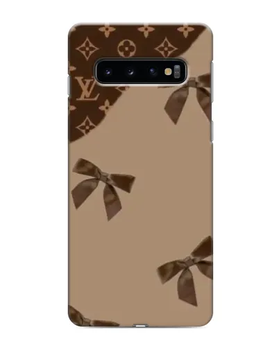 Чохол для Samsung Galaxy s10 Plus з картинкою «LV — кавовий атлас»