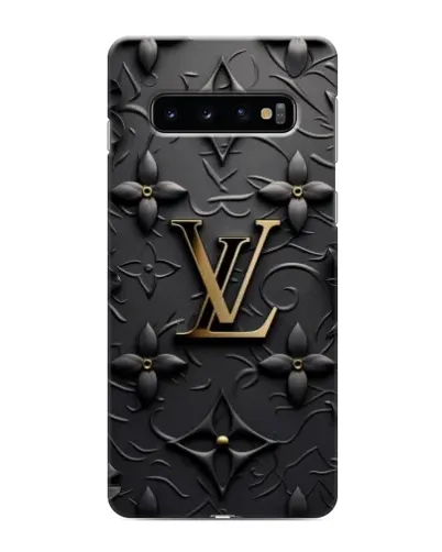 Чохол для Samsung Galaxy s10 Plus з картинкою «Шкіряна текстура LV»