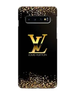 Чохол для Samsung Galaxy s10 Plus з картинкою «LV — золоті іскри»