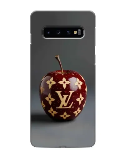 Чохол для Samsung Galaxy s10 Plus з картинкою «Червоне яблуко LV»