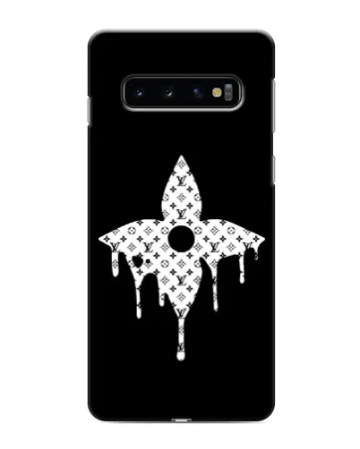Чохол для Samsung Galaxy s10 Plus з картинкою «Квіткова монограма»