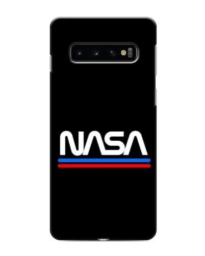 Чохол для Samsung Galaxy s10 Plus з картинкою «NASA — класика Red Blue»