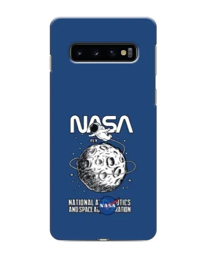 Чохол для Samsung Galaxy s10 Plus з картинкою «NASA — місячна місія»