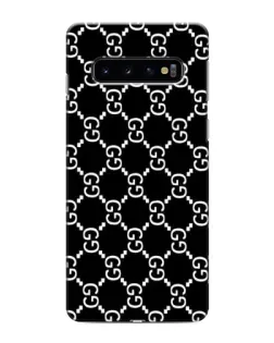 Чохол для Samsung Galaxy s10 Plus з картинкою «Gucci — сітчастий паттерн»