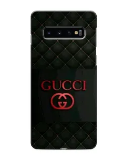 Чохол для Samsung Galaxy s10 Plus з картинкою «Gucci — стьобаний чорний»