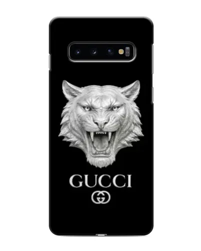 Чехол для Samsung Galaxy s10 Plus с картинкой «Gucci — серебряный лев» Чехол для Samsung Galaxy s10 Plus с картинкой «Gucci — серебряный лев»