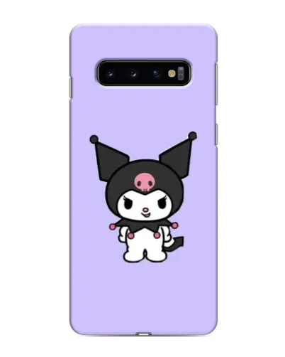 Чохол для Samsung Galaxy s10 Plus з картинкою «Kuromi — ніжний фіолетовий»