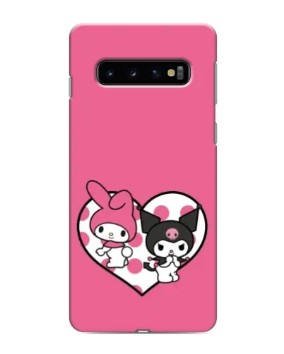 Чохол для Samsung Galaxy s10 Plus з картинкою «Kuromi та My Melody»