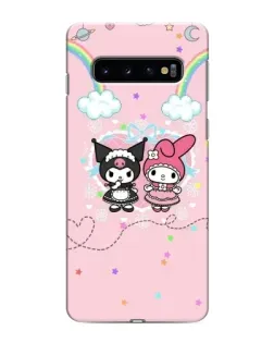 Чохол для Samsung Galaxy s10 Plus з картинкою «My Melody та Kuromi»