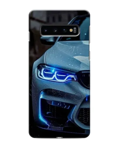 Чохол для Samsung Galaxy s10 Plus з картинкою «Погляд BMW з синіми фарами» Чохол для Samsung Galaxy s10 Plus з картинкою «Погляд BMW з синіми фарами»
