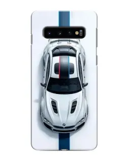 Чохол для Samsung Galaxy s10 Plus з картинкою «Вид зверху — BMW M»