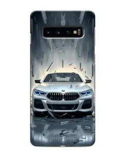 Чохол для Samsung Galaxy s10 Plus з картинкою «BMW у світлі фар»