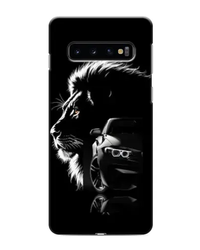 Чохол для Samsung Galaxy s10 Plus з картинкою «BMW та лев» Чохол для Samsung Galaxy s10 Plus з картинкою «BMW та лев»