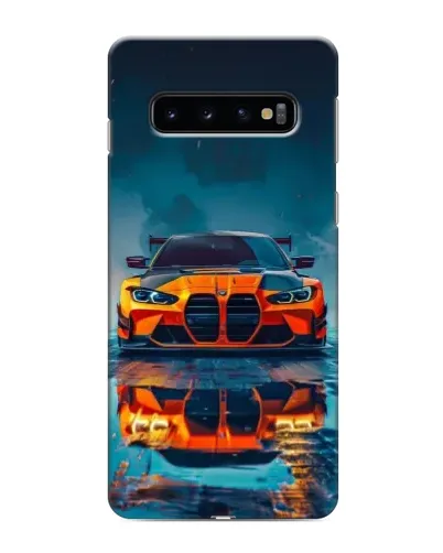 Чехол для Samsung Galaxy s10 Plus с картинкой «BMW — золотая эмблема» Чехол для Samsung Galaxy s10 Plus с картинкой «BMW — золотая эмблема»