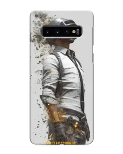 Чехол для Samsung Galaxy s10 Plus с картинкой «PUBG — боец в пыли»