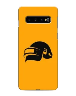 Чехол для Samsung Galaxy s10 Plus с картинкой «PUBG — золотой шлем»