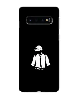 Чехол для Samsung Galaxy s10 Plus с картинкой «PUBG — белый шлем»