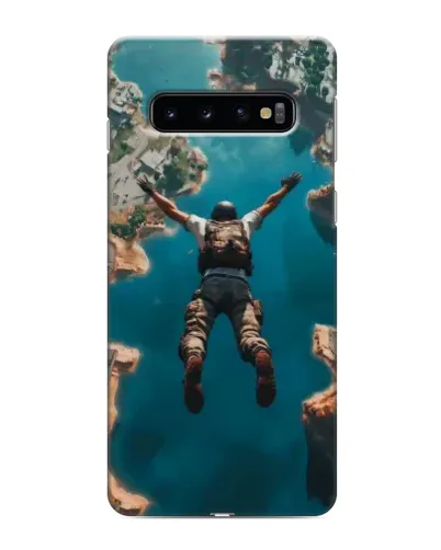 Чехол для Samsung Galaxy s10 Plus с картинкой «PUBG — свободное падение»