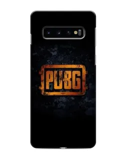 Чехол для Samsung Galaxy s10 Plus с картинкой «PUBG — золотой логотип»