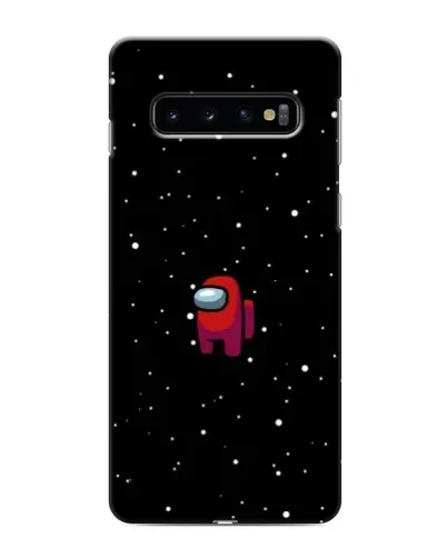 Чохол для Samsung Galaxy s10 Plus з картинкою «Червоний Among Us»