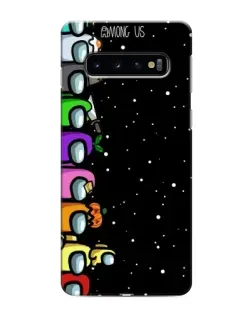 Чохол для Samsung Galaxy s10 Plus з картинкою «Команда Among Us»