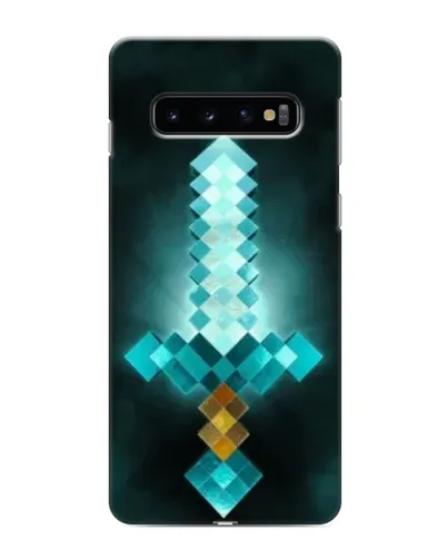 Чохол для Samsung Galaxy s10 Plus з картинкою «Алмазний меч неон» Чохол для Samsung Galaxy s10 Plus з картинкою «Алмазний меч неон»