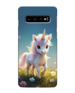 Чехол для Samsung Galaxy s10 Plus с картинкой «Единорог на поляне» Чехол для Samsung Galaxy s10 Plus с картинкой «Единорог на поляне»