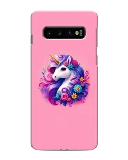 Чехол для Samsung Galaxy s10 Plus с картинкой «Сказочный единорог»