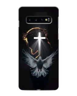 Чехол для Samsung Galaxy s10 Plus с картинкой «Голубь и Свет»