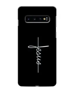 Чехол для Samsung Galaxy s10 Plus с картинкой «Тонкая линия веры»