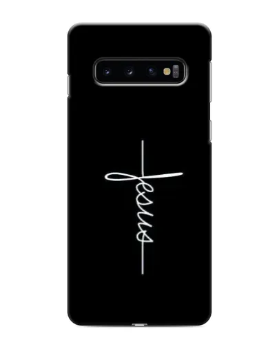 Чехол для Samsung Galaxy s10 Plus с картинкой «Тонкая линия веры»