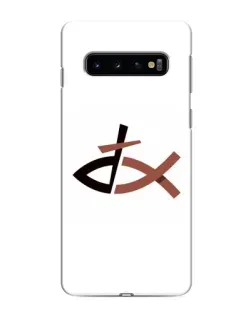 Чехол для Samsung Galaxy s10 Plus с картинкой «Рыба и крест»